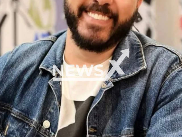 Photo shows Bruno de Souza Rodrigues, undated. He is a suspect in the murder of actor Jeff Machado whose body was found in a trunk in Campo Grande, West Zone of Rio in Brazil. Note: Picture is private (Newsflash)