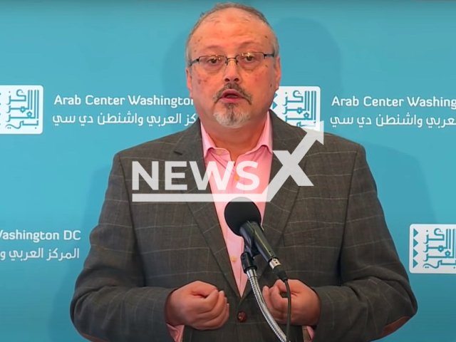 Jamal Khashoggi, 59, the Washington Post columnist, was allegedly killed by a team of Saudi agents inside the kingdom's consulate in Istanbul, Turkey on 2nd October 2018. Note: Picture is a screenshot from a video (Newsflash)