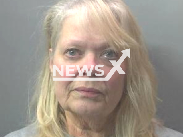 Photo shows  Lorraine Smith. The woman called the police after she strangled her husband Andrew Smith with a dressing gown cord in Beauvale Gardens, Peterborough in 2021.
Note: Police photo (Policing Peterborough/Newsflash).