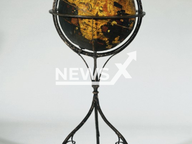 Photo shows the Behaim Globe, undated. It's the oldest surviving globe produced by Martin Behaim from 1490-1492. 
Note: Press release photo(Germanisches Natkionalmuseum/Newsflash).