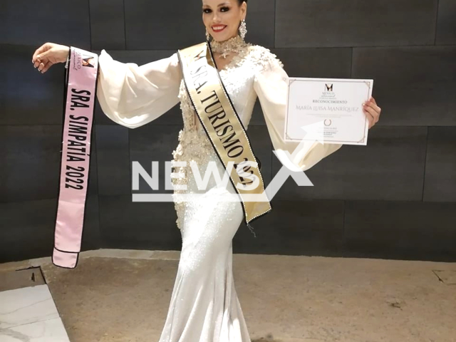 María Luisa Manríquez poses in undated photo. She was found dead in Tijuana, Mexico. Note: Private photo. (Maria Manriquez/Newsflash)