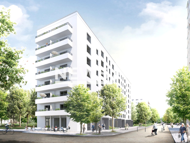 Image shows the new housing project for lesbian women, undated photo. It will consist of 72 rental apartments near Alexanderplatz, in the city of Berlin, Germany. Note: Licensed content. (WBM Wohnungsbaugesellschaft Berlin-Mitte mbH/Newsflash)