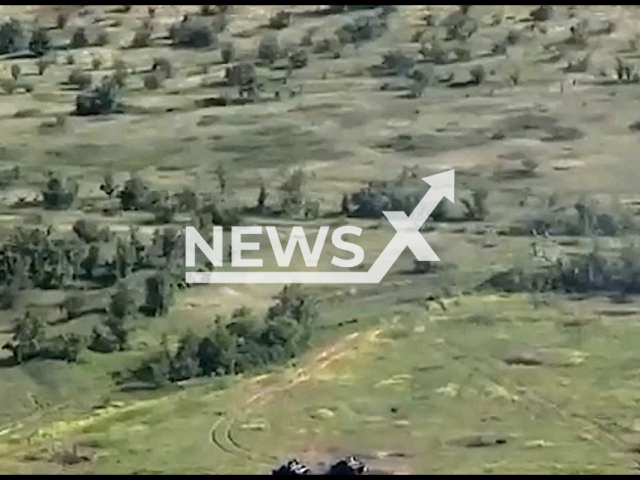 Russian soldiers abandon their positions running after the offensive of Ukrainian soldiers on the Zaporizhia frontline in Ukraine in undated footage. The footage was released by the Office of Strategic Communications on Friday, Jun. 9, 2023.
Notes: Photo is screen from a video. (@AFUStratCom/Newsflash)