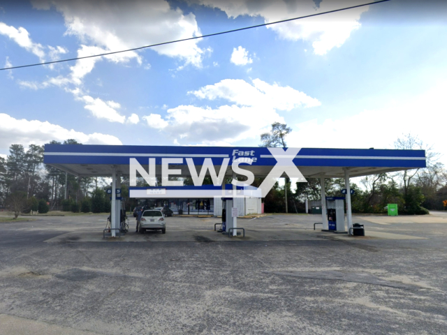 Image shows the Mini Mart at 201 E. National Cemetery Rd. in Florence, South Carolina, USA, where the lucky ticket was purchased, undated photo. A Pee Dee man won USD 375.000 (GBP 298.000) on the lottery in June 2023. Note: Photo is a screenshot from Google Maps. (Google Maps/Newsflash)