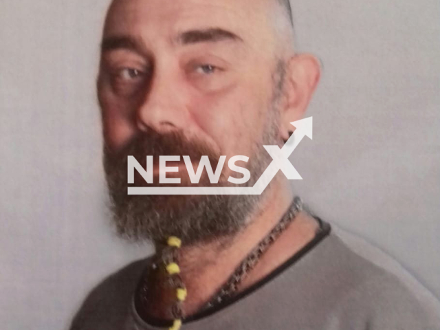 Tomasz Cejman, 49, poses in undated photo. He died while trying to climb the balcony in the town of Weissenfels, Saxony-Anhalt State, Germany. Note: Private photo. (@tomasz.cejman.9/Newsflash)