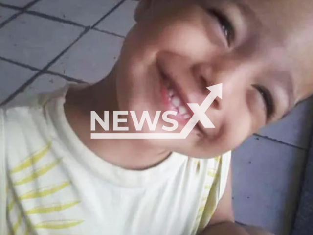 Photo shows Jackson Moises Chagas, 2, undated. The boy died on Wednesday, June 14, 2023 in Maceio, Brazil, after chocking on a coin.
Note: Private photo(Newsflash).