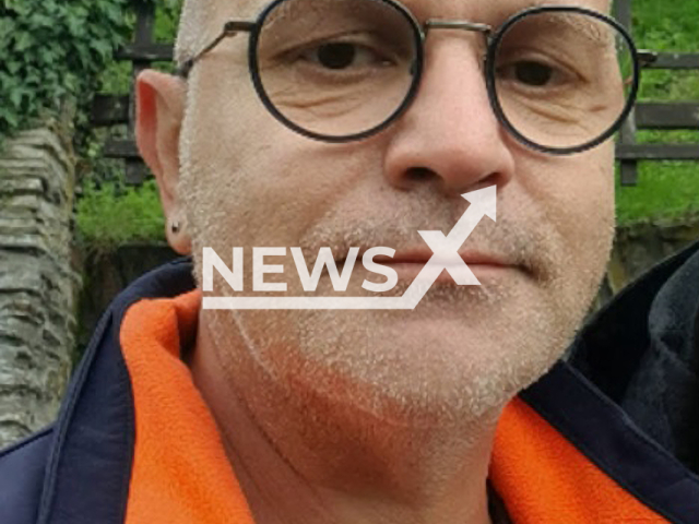 Steffen Braun, 53, poses in undated photo. He was found dead in a forest area about six kilometres (3.7 miles) from his house in the town of Gerolstein, Rhineland-Palatinate, Germany. Note: Licensed content. (Police Headquarters Trier/Newsflash)