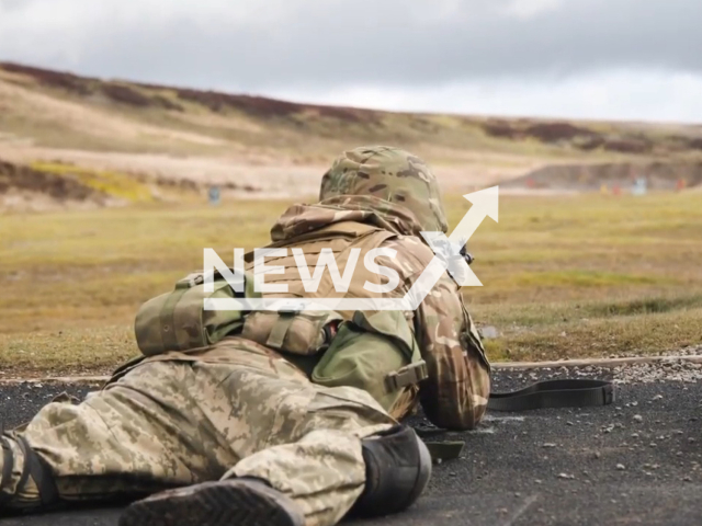 Ukrainian fighters go through a UK-led course and learn crucial skills to defend their country on the frontline in the United Kingdom in undated footage. The footage was released by the NATO's JSEC on Wednesday, June 21, 2023. Note: Picture is a screenshot from a video (NATO's JSEC/Newsflash)