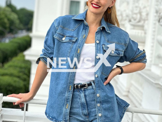 Israeli model Bar Refaeli, 38, poses in undated photo. She left a fashion show in the city of Hamburg, Germany. Note: Private photo. (@barrefaeli/Newsflash)