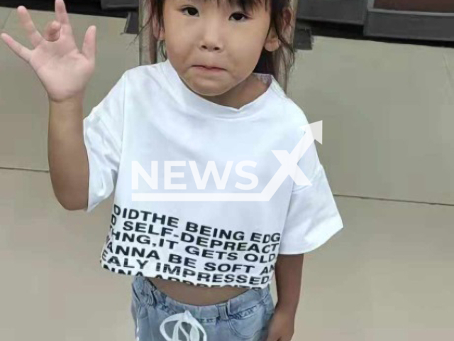 This seven-year-old girl has been allegedly killed by a villager, 76, in Henan, China. Note: Private photo. (AsiaWire)