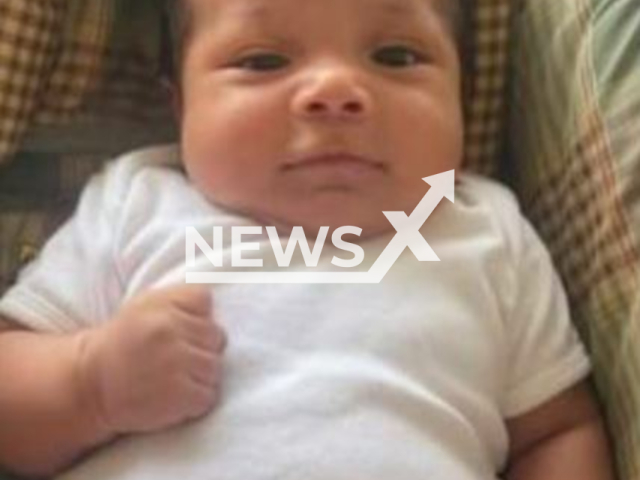 Picture shows the missing   five-month-old baby, undated.  The mother got off a bus and  individuals on a motorcycle took the baby from her  and fled  in Chamilpa, Mexico, on  Tuesday, June 29, 2023.
Note: Private photo.  (Newsflash)