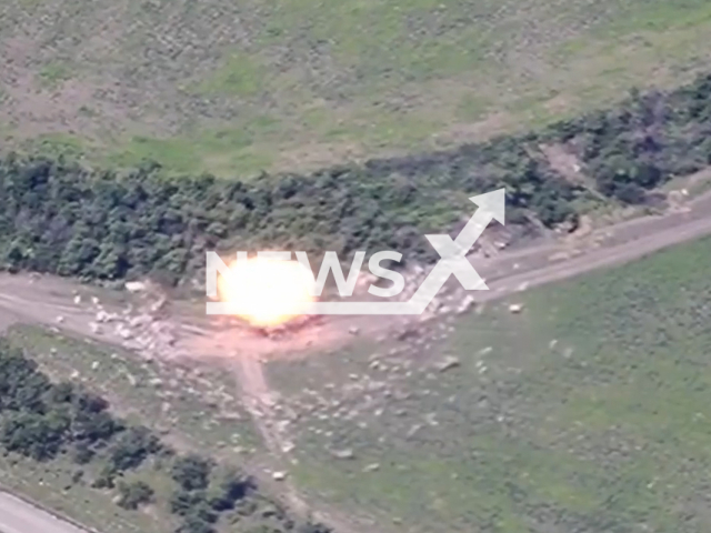 Ukrainian Special Operations Forces destroy Russian Grads near Bakhmut in Ukraine in undated footage. The footage was released by Command of the Special Operations Forces on Tuesday, Jul. 04, 2023.
Notes: Photo is screen from a video. (@usofcom/Newsflash)