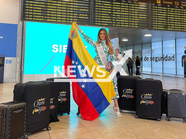 Photo shows Sofia Salomon, undated. Salomon, a transgender influencer, applied to participate in Mis Venezuela. Note: Picture is private (@sofiasalomonoficial/Newsflash)