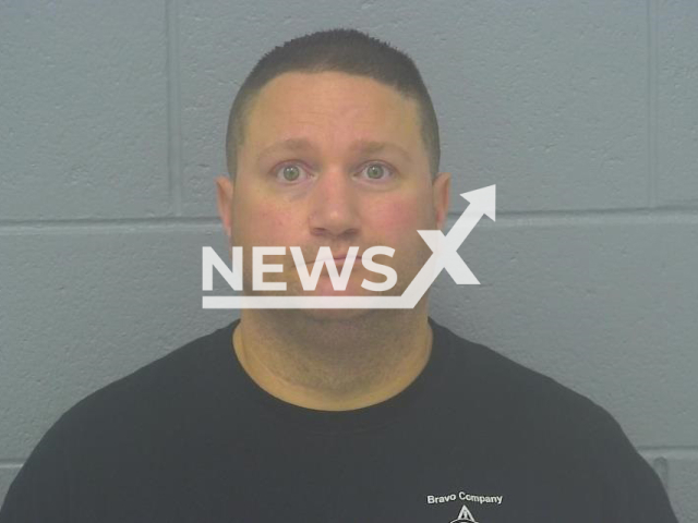 Kevin Long, 40, poses in undated photo. He was charged in a two-count indictment returned under seal by a federal grand jury in Springfield, Missouri State, USA, on Tuesday, June 27, 2023. Note: Licensed content. (Greene County Jail/Newsflash)