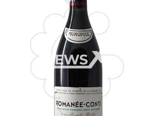 Photo shows an archive picture of the bottle of Romanee-Conti, valued in 25,659 euros. It was stolen in a shop in Palafrugell, Spain.
Notes: Licenced picture (Jordi Grau-Vins i Licors Grau/Newsflash)