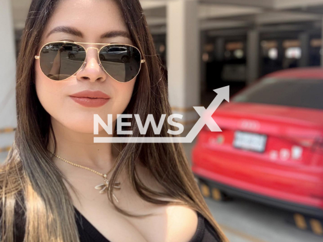 Photo shows Dorly Michell wearing civilian clothes. She has been named as the sexiest Army officer of Mexico.
Notes: Private picture (@dorlym/Newsflash)