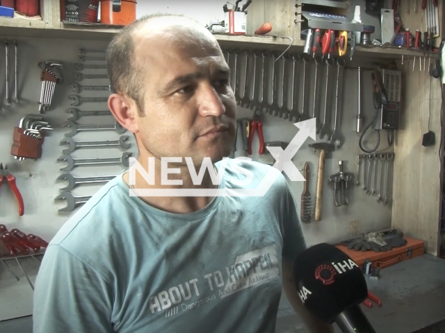 Photo shows Ersin Ozenli, a mechanic, undated. A vehicle suddenly moves while a mechanic was working under it in Arnavutkoy, Istanbul, Turkey, Thursday, July 6, 2023. Note: Picture is a screenshot from a video (Newsflash)