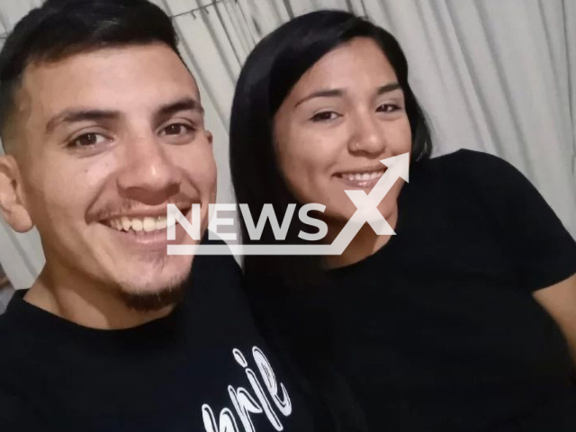 Photo shows the sister of River footballer Elias Gomez with her boyfriend who died. She was killed along with her mum in an accident in the motorway Buenos Aires, Argentina.
Notes: Private picture (@xmelix1/Newsflash)