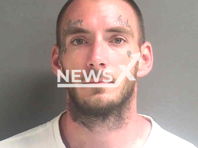 In the photo is Patrick Steven Daly the final remaining fugitive from "Operation Daly Dose" . It is believed that he is hiding  somewhere in West Volusia  or Lake County, Florida, in the United States . Note : Sheriff's Office photo (Volusia Sheriff's Office/Clipzilla)