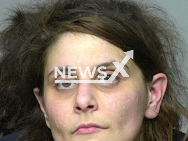 Picture shows Katie Koch, 34, undated. She is accused of imprisoning children in Milwaukee, Wisconsin. Note: Police photo. (Milwaukee County Sheriff's Office/Newsflash)