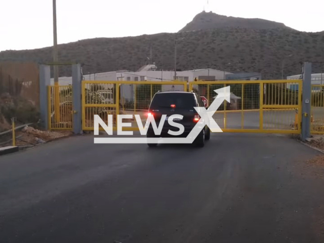 Photo shows DEDISA waste recycling company in  Akrotiri area of ​​Chania in Greece. Severed human head was found in a bag on Tuesday, July 18, 2023.
Note: Photo is a screenshot from a video(Newsflash).