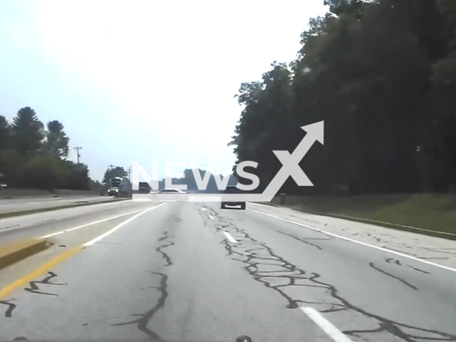 Fatal vehicle pursuit involving the Charles County Sheriff's Office in Waldorf in Baltimore, Maryland on the 29th of June 2023. Note: This picture is a screenshot from the video. (Maryland OAG Independent Investigations Division/Clipzilla)