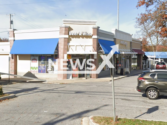 Picture shows Williams Beer & Wine in Burtonsville, Maryland, undated. A 77-year-old woman won a prize using numbers from a dream. Note: Image is a screenshot from Google Maps. (GoogleMaps/Newsflash)