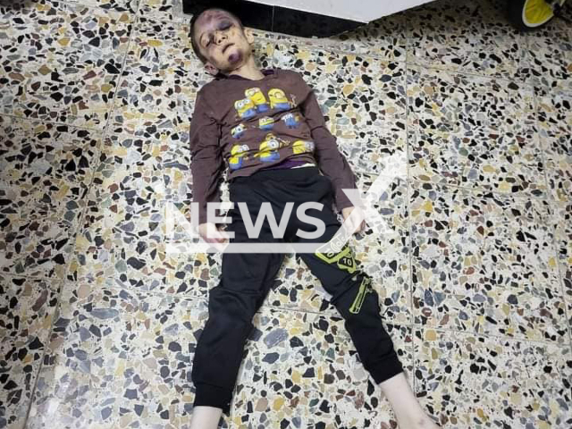 Photo shows the Iraqi boy Mousa Walaa, undated. He was tortured and killed by his stepmother in Baghdad, Iraq. Note: Private photo. (Newsflash)