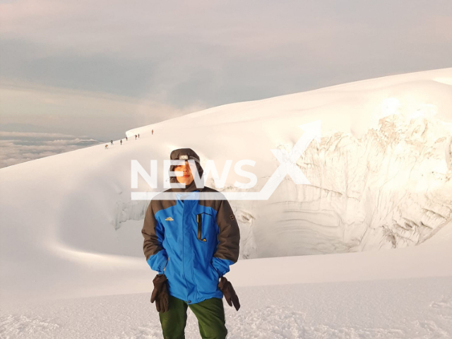 Photo shows Erick Mendez Garzon in undated picture. The hiker was found dead after he was reported as missing in the Nevado del Tolima, volcano located in the Colombian Andean, in Ibague, Colombia.
Notes: Private picture (Daniel Mendez/Newsflash)