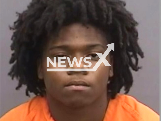 Pictured 18-year-old Kelvin Dupree one of the arrested teenagers after they brought a BB gun onto the campus of a Brandon elementary school in Hillsborough County, Florida, United States, on n 25 July 2023. Note: Police photo (Hillsborough County Sheriff's Office/Clipzilla)