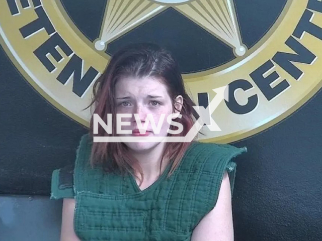 Photo shows Erica Lawson after being arrested on Sunday, July 30, 2023. The Kentucky mother allegedly sexually-abused toddler that died of severe injuries at the East Tennessee Children's Hospital.
Note: Police photo(Bell County Sheriff's Office/Newsflash).