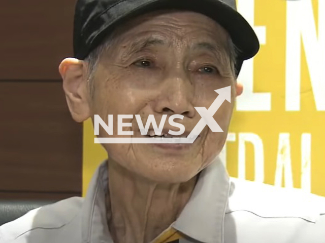 Tamiko Honda, 90, speaks in undated footage. She works at McDonalds for 23 years in Kumamoto City, Japan. Note: Image is a screenshot from video. (Newsflash)