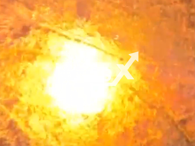 Ukrainian drone drop bombs at the Russian military positions on the frontline in Ukraine in undated footage. The footage was released by the Office of Strategic Communications on Wednesday, Aug. 9, 2023.
Notes: Photo is screen from a video. (@72.brigade.best/Newsflash)