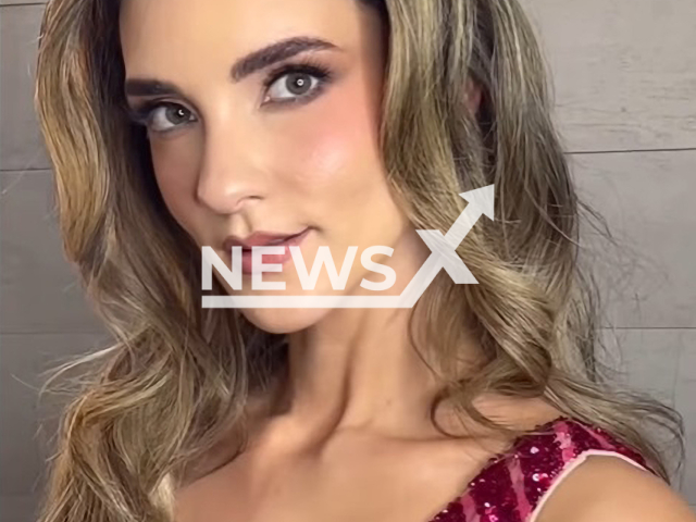 Picture shows Miss Guatemala, Michelle Cohn, undated. She reportedly became the first married woman with children to win Miss Guatemala and will represent Miss Universe 2023. Note: Image is a screenshot from video. (@michellecohnb/Newsflash)