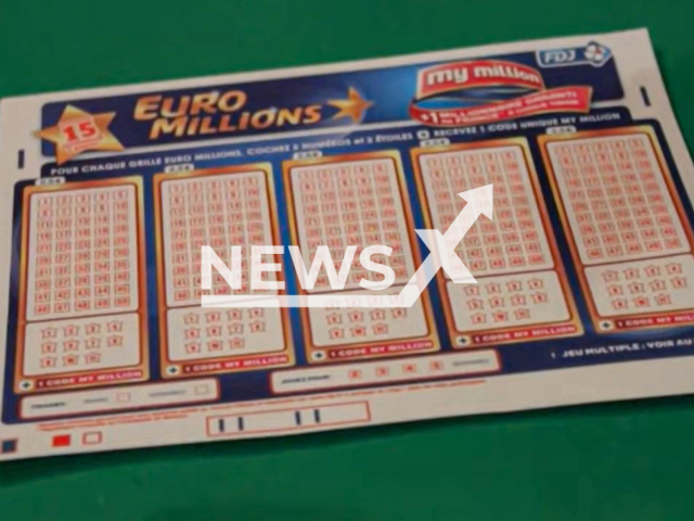 French citizen won 200 million euros in the EuroMillions in December 2021 and now decided to donate a large part of the prize. Note: Photo is a screenshot from a video(Newsflash).