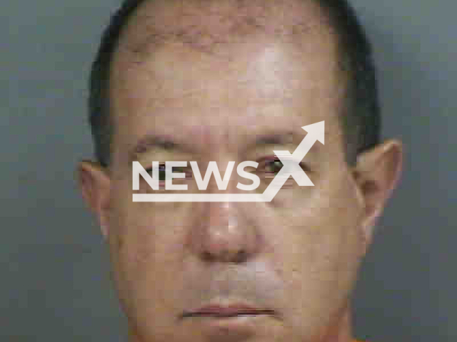 Photo shows Osvaldo Sanchez, undated. The man from Florida, 61, was arrested after allegedly posing as a veterinarian, performing a surgery on a pregnant dog on May 18, 2023, that later died.
Note: Police photo(Collier County Sheriff's Office/Newsflash).