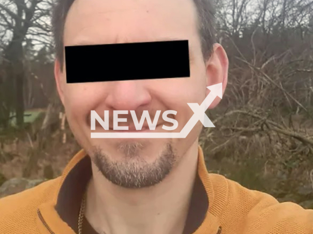 Maik H., 40, poses in undated photo. He confessed to having torched the church in the town of Grossroehrsdorf, Saxony State, Germany. Note: Photo is a screenshot from a video. (Newsflash)