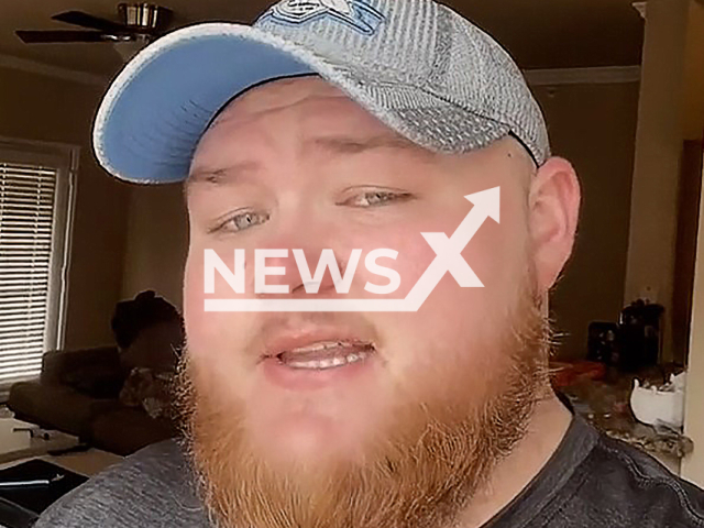 Joe Erwin, from Oklahoma, US, shared a video on TikTok telling a story of how he used to steal his classmate's lunch every day. Note: This picture is a screenshot from the video (@joe_erwin_comedy/Newsflash).