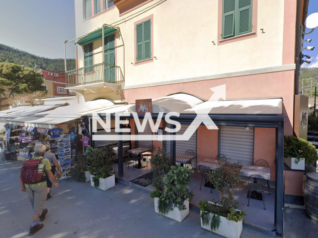 Photo shows Miky Restaurant in Monterosso al Mare, Italy, undated. A sheik reportedly tipped EUR 1800 to employees in the restaurant. Note: Photo is a screenshot from Google Maps (Google Maps/Newsflash)