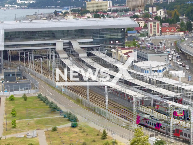 Image shows the main train station in the city of Graz, Austria, undated photo. Cops were shocked when a 23-year-old man appeared at the station with no nose on Sunday, Aug. 20, 2023. Note: Photo is a screenshot from a video. (Newsflash)