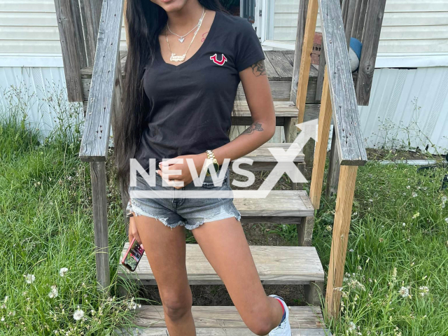 Photo shows Khia Shields, undated. She was shot in the chest while lying on the couch in the family home in Wrens, Georgia, USA, Aug. 26, 2023. Note: Picture is private (Khia Pitts/Newsflash)