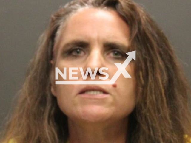 Photo shows Trista Tramposch, undated. The woman was arrested for animal cruelty after keeping more than 100 animals in poor health, Including dog infested with maggots.
Note: Police photo (Pima County Sheriff’s Office/Newsflash).