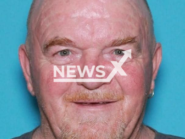 Photo shows Robert C. Brown. undated. The man, 65, was found alive after he was four days trapped inside his truck after it rolled down a muddy hill. 
Note: Police photo(Sanford Maine Police Department/Newsflash).