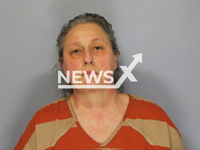 Fonda Spratt poses in undated photo. She was sentenced after pleading guilty for shooting her neighbour because of dogs in Flowery Branch, Georgia, US. Note: Police photo. (Flowery Branch Police Department/Newsflash)