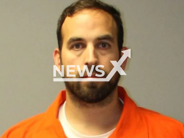 Photo shows Patrick Hemingway, undated. The US Cop is suspected of being behind 30 thefts in 3 states.
Note: Licensed photo(Glastonbury Police/Newsflash).