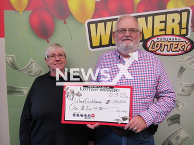 Leland Gohlmann of Fremont, Nebraska, poses in undated photo. He won $1 million playing Powerball from the Nebraska Lottery. Note: Lottery photo. (Nebraska Lottery/Newsflash)