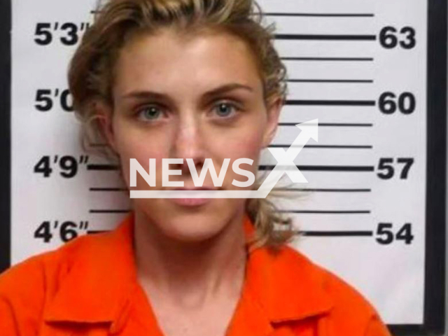 Rikki Lynn Laughlin, 25,  poses in undated photo. The special education teacher was arrested for having an alleged relationship with a 16-year-old boy at the school where she worked, 25, Maries County, Missouri, USA. Note: Private photo. (Maries County Sheriff’s Office/Newsflash)