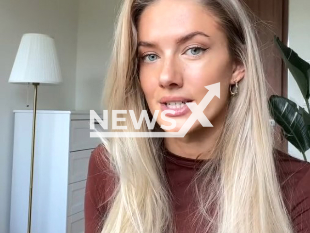 Photo shows Alica Schmidt, 24, undated. The German athlete says it's not easy to make money from sport. 
Note: Photo is a screenshot from a video(@alicaschmidt/Newsflash).