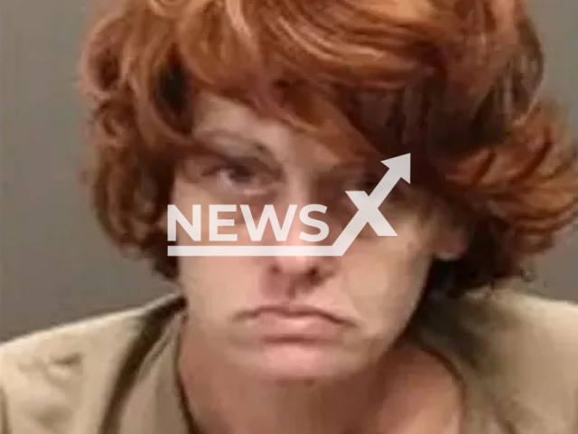 Photo shows Rebecca Auborn, undated. Auborn has been accused of meeting men for sex and then fatally drugging them to steal their possessions in Ohio, USA. Note: Licensed photo (Franklin County Jail/Newsflash)