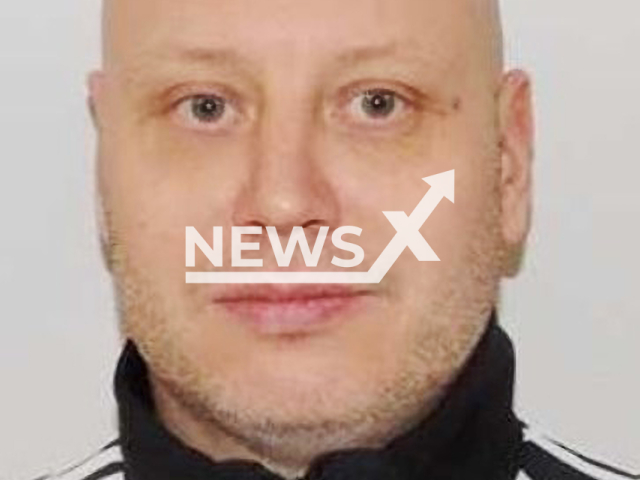 Photo shows Aleksandr Perepelenko, undated. The convicted murdered managed to escape allegedly during an excursion with his wife and children, on Monday, October 30, 2023. 
Note: Police photo(LKA Baden Wuerttemberg/Newsflash).